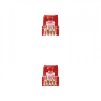 Nanocable Cable de red latiguillo RJ45 LSZH Cat.6A UTP AWG24, Rojo, 2.0m_2
