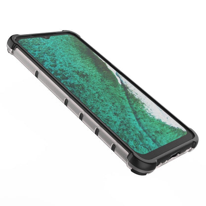 Honeycomb Case armor cover with TPU Bumper for Samsung Galaxy A32 5G transparent_12