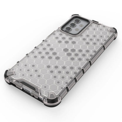 Honeycomb Case armor cover with TPU Bumper for Samsung Galaxy A32 5G transparent_5