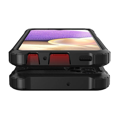 Hybrid Armor Case Tough Rugged Cover for Samsung Galaxy A32 5G golden_9