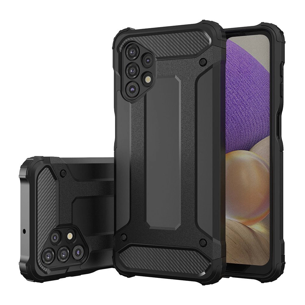 Hybrid Armor Case Tough Rugged Cover for Samsung Galaxy A32 5G golden_1