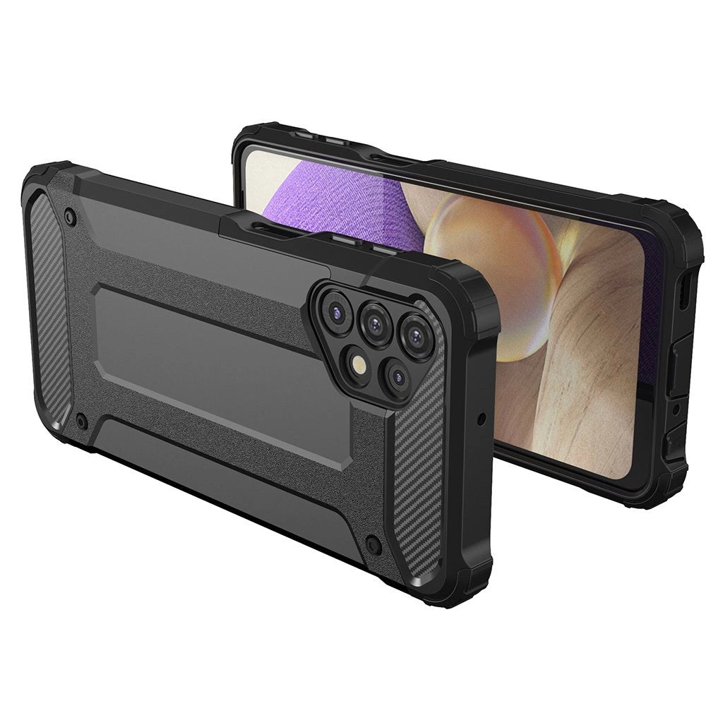 Hybrid Armor Case Tough Rugged Cover for Samsung Galaxy A32 5G golden_2