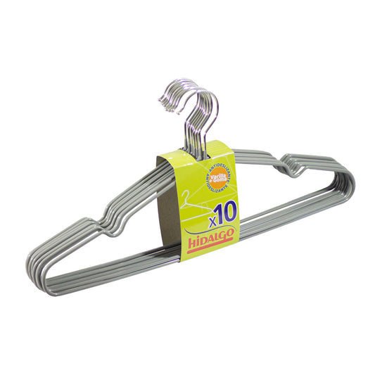 Cabides de vara com borracha, cores sortidas, 10 uds_0