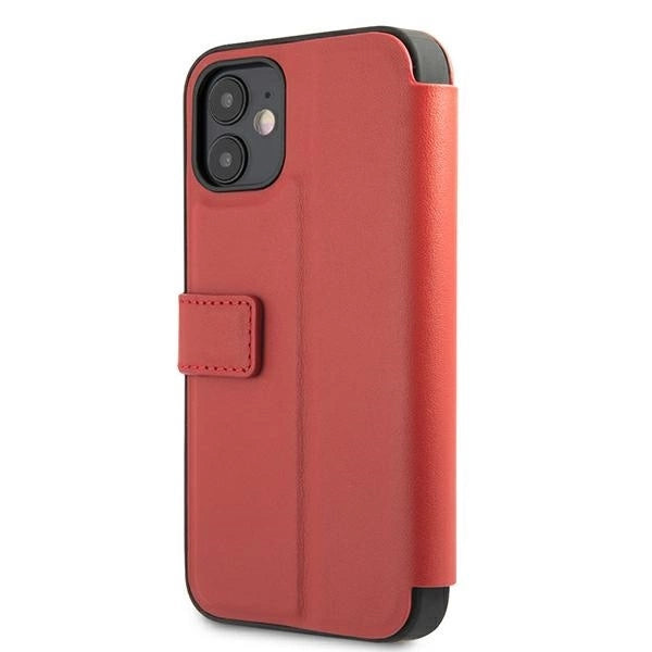 Ferrari FEOGOFLBKP12SRE iPhone 12 mini 5.4&quot; red/red book Off Track Perforated_4
