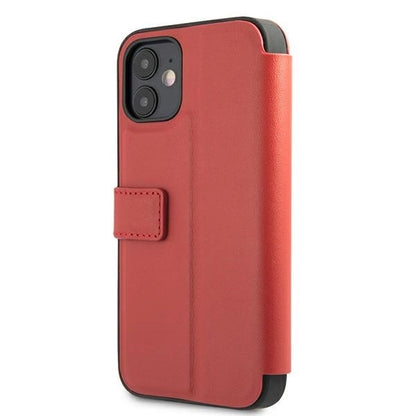 Ferrari FEOGOFLBKP12SRE iPhone 12 mini 5.4&quot; red/red book Off Track Perforated_4