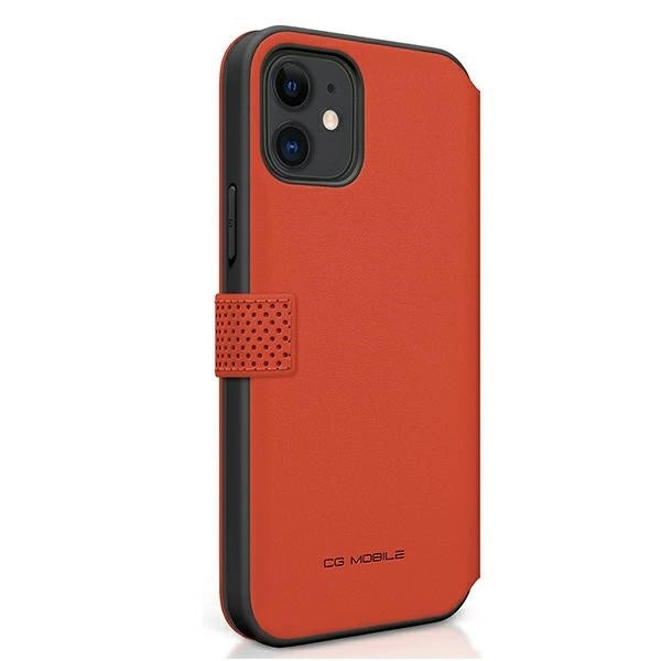Ferrari FESPEFLBKP12SRE iPhone 12 mini 5.4" red/red book On Track Perforated_2