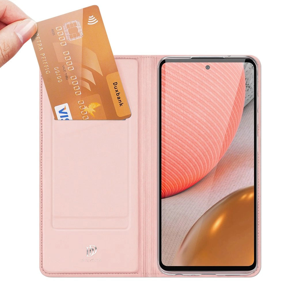 DUX DUCIS Skin Pro Bookcase type case for Samsung Galaxy A72 4G pink_1