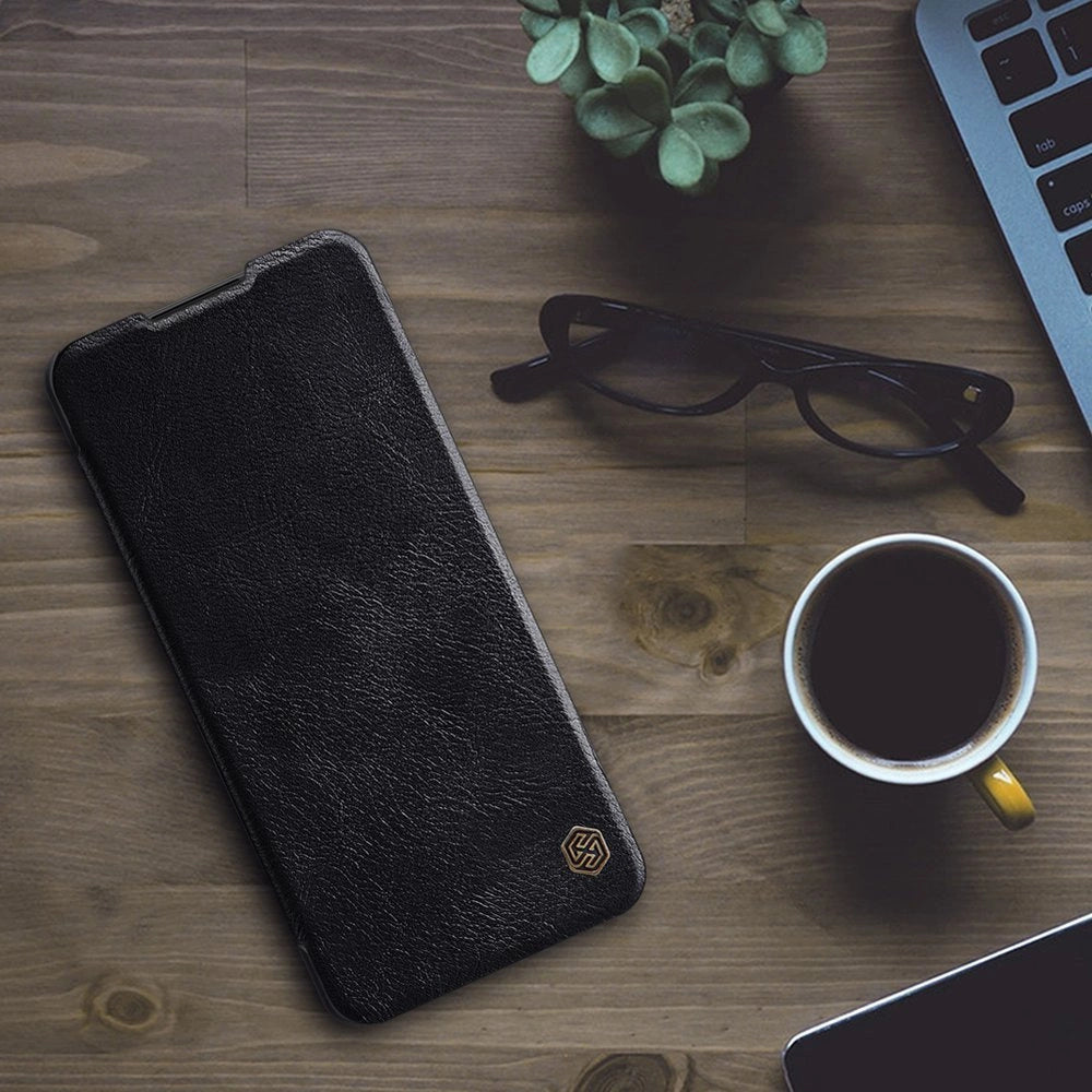 Nillkin Qin leather holster case for Samsung Galaxy A42 5G black_8