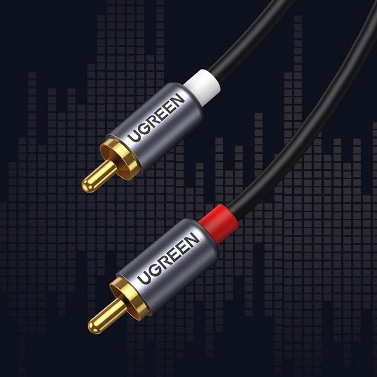 Ugreen audio cable USB Type C (male) - 2RCA (male) 1.5m gray (20193 CM451)_7