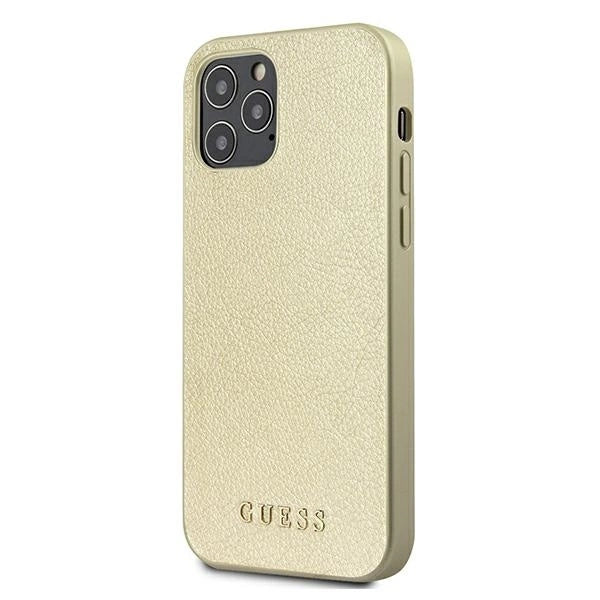 Guess GUHCP12LIGLGO iPhone 12 Pro Max 6.7&quot; gold/gold hardcase Iridescent_1