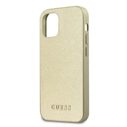 Guess GUHCP12SIGLGO iPhone 12 mini 5.4" gold/gold hardcase Iridescent_6