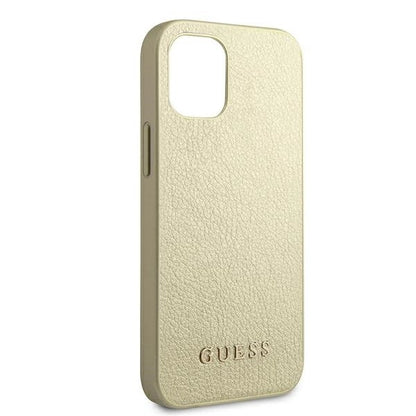 Guess GUHCP12SIGLGO iPhone 12 mini 5.4" gold/gold hardcase Iridescent_8
