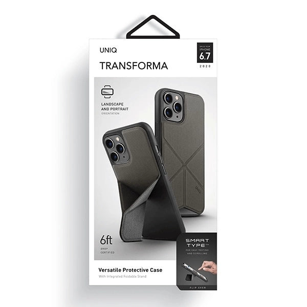 Uniq Transforma case for iPhone 12 Pro Max - gray_6