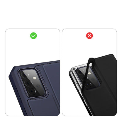 DUX DUCIS Skin X Bookcase type case for Samsung Galaxy A72 4G blue_9
