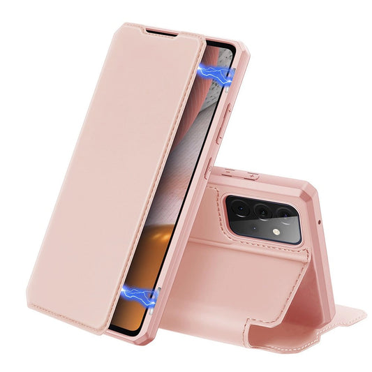 DUX DUCIS Skin X Bookcase type case for Samsung Galaxy A72 4G pink_0