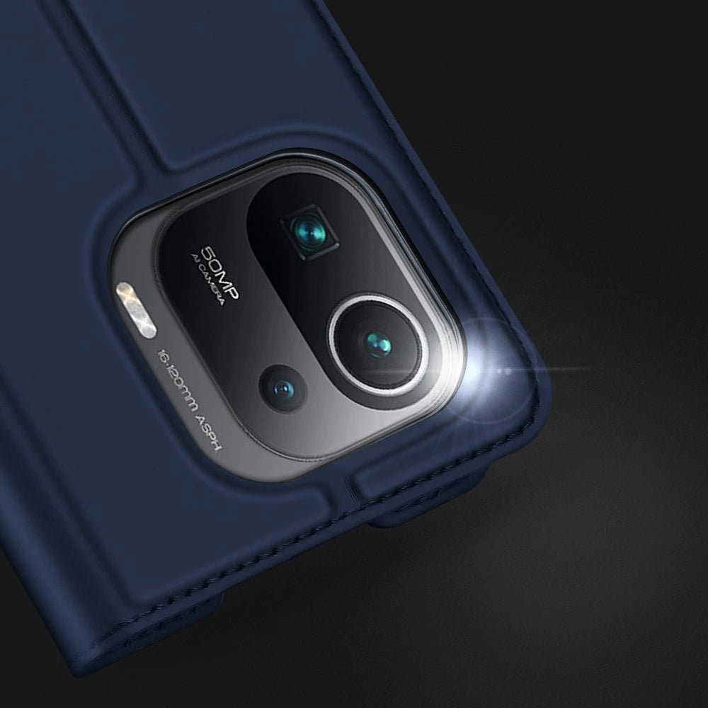 DUX DUCIS Skin Pro Bookcase type case for Xiaomi Mi 11 Pro blue_13