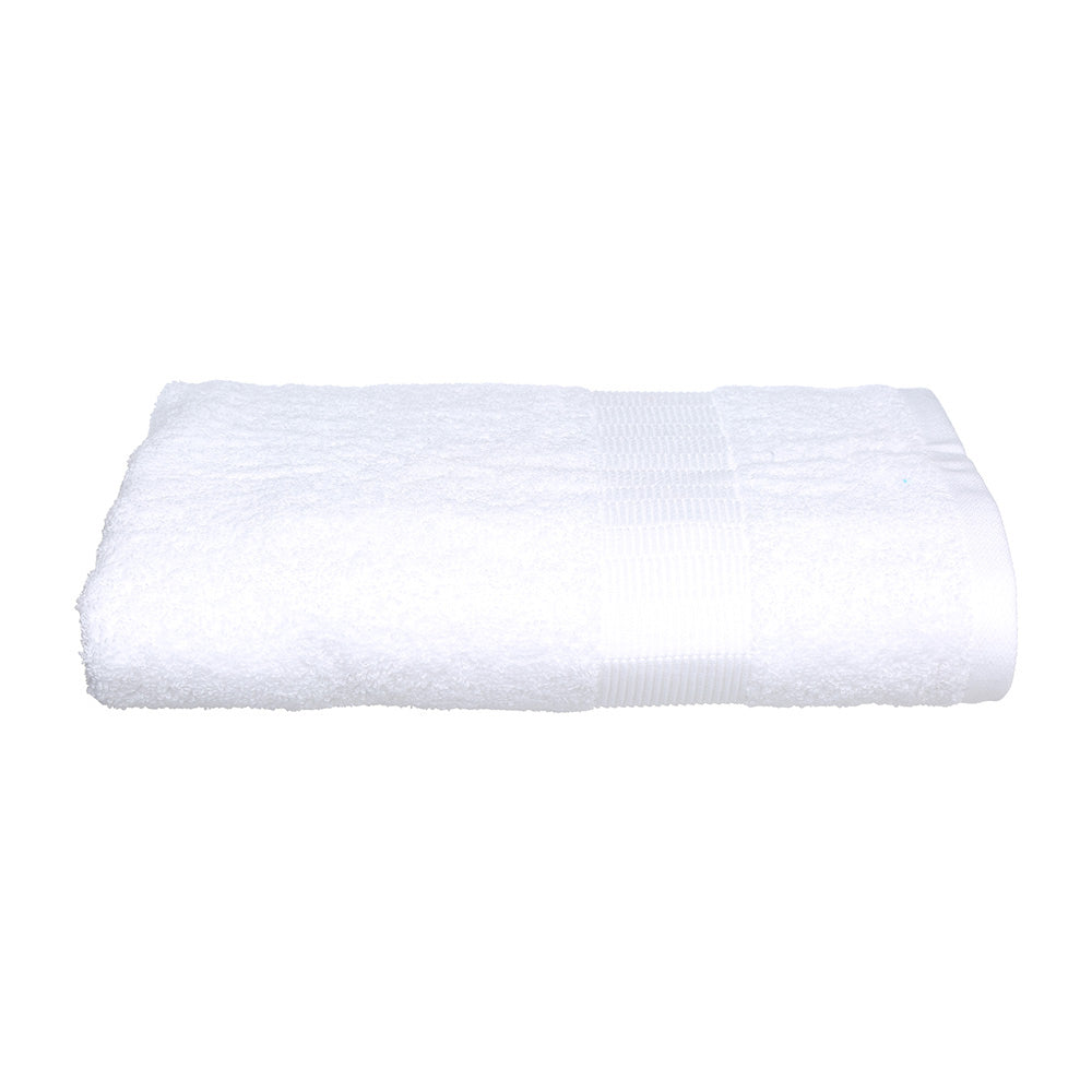 Toalha de turco 450g cor branco 100x150cm_0