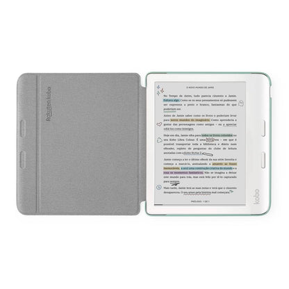 Capa eReader Kobo SleepCover Basic p/ Libra Garden Green