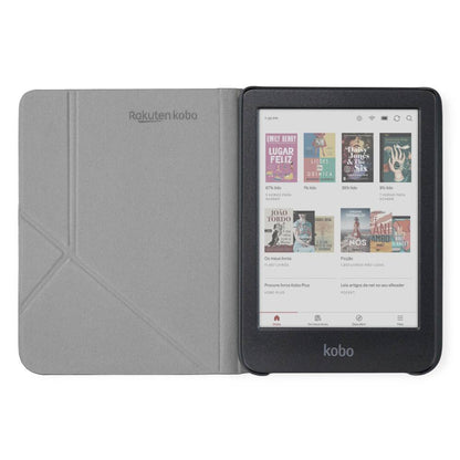Capa Sleepcover Preta para E-reader Kobo Clara / Schwarz (N365-AC-BK-E-PU)