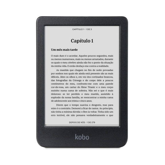 eReader Kobo Clara BW 6" 16GB Wi-Fi Preto