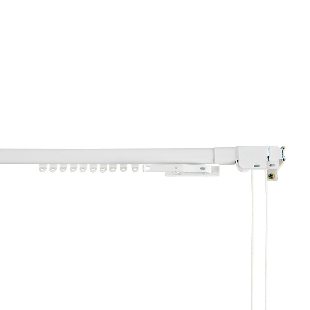 Calha reforÃ§ada extensÃ­vel 160-300cm branco cintacor - storplanet_0