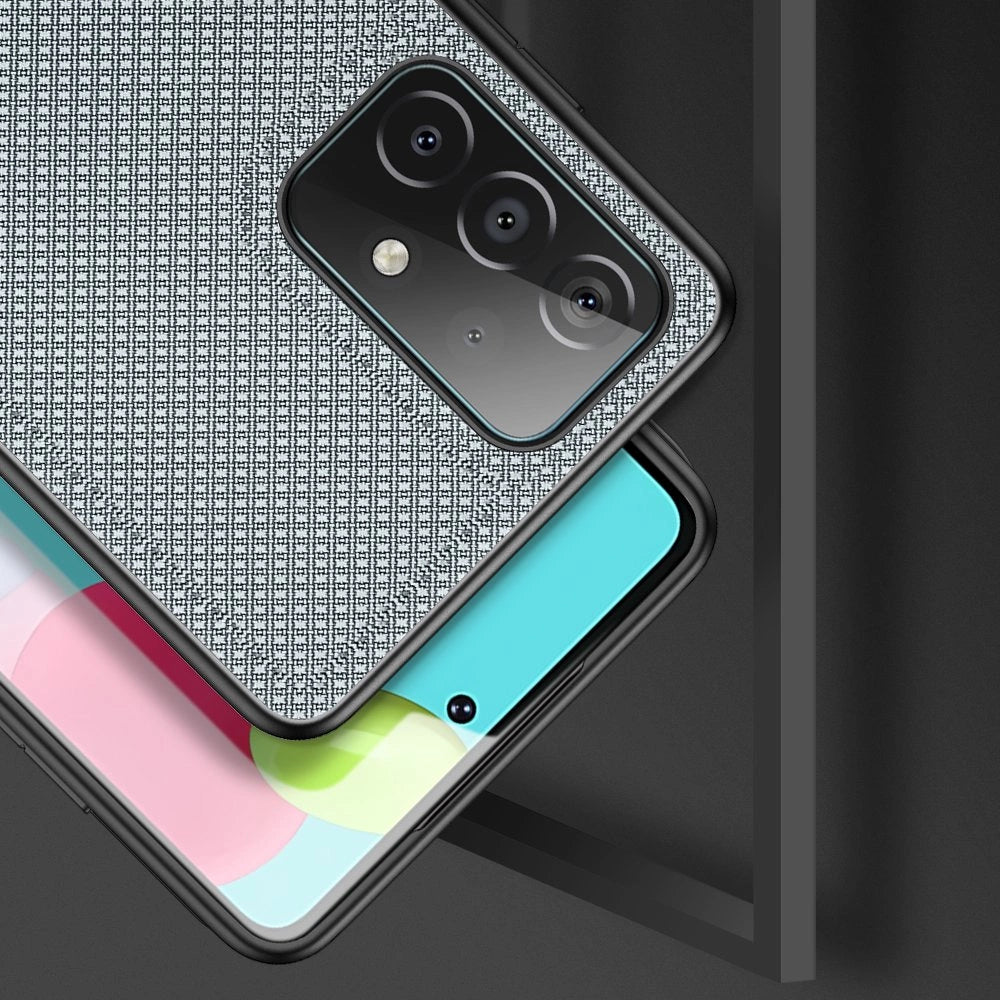 Dux Ducis Fino case covered with nylon material for Samsung Galaxy A72 4G gray_3