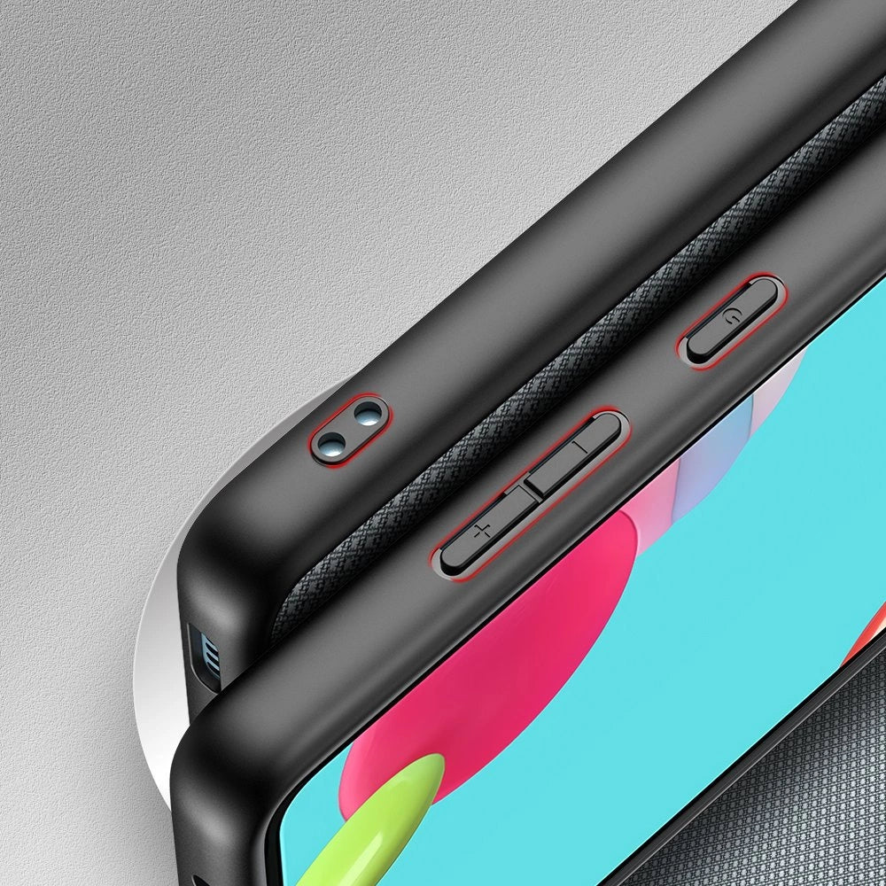 Dux Ducis Fino case covered with nylon material for Samsung Galaxy A72 4G gray_6