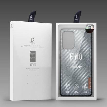 Dux Ducis Fino case covered with nylon material for Samsung Galaxy A72 4G gray_4