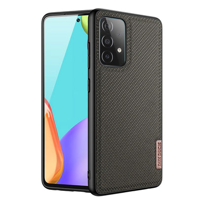 Dux Ducis Fino case covered with nylon material for Samsung Galaxy A72 4G green_0
