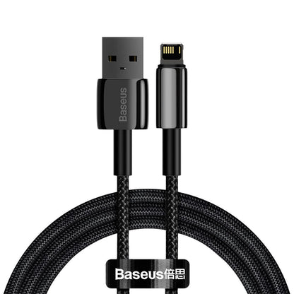 Baseus Tungsten USB - Lightning cable 2.4 A 1 m black (CALWJ-01)_0