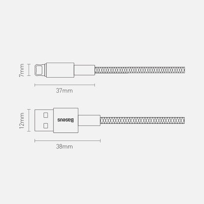 Baseus Tungsten USB - Lightning cable 2.4 A 1 m black (CALWJ-01)_23