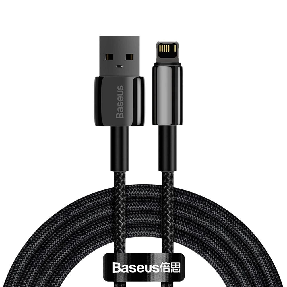 Baseus Tungsten USB - Lightning cable 2.4 A 2 m black (CALWJ-A01)_1