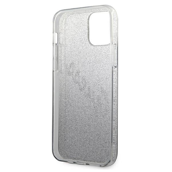 Guess GUHCP12LPCUGLSBK iPhone 12 Pro Max 6.7" black/black hardcase Glitter Gradient Script_6
