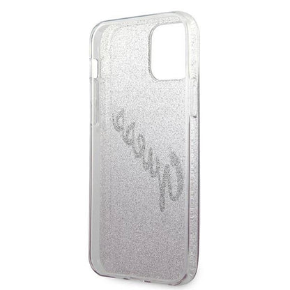 Guess GUHCP12MPCUGLSPI iPhone 12/12 Pro 6.1" pink/pink hardcase Glitter Gradient Script_6