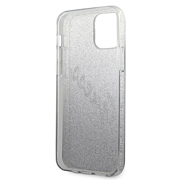 Guess GUHCP12SPCUGLSBK iPhone 12 mini 5.4" black/black hardcase Glitter Gradient Script_6