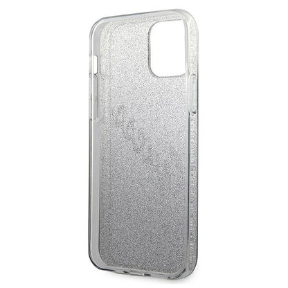 Guess GUHCP12SPCUGLSBK iPhone 12 mini 5.4" black/black hardcase Glitter Gradient Script_6