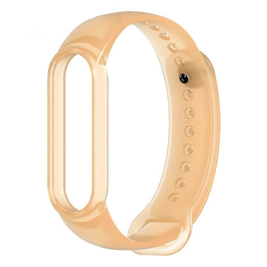 Silicone strap for Xiaomi Mi Band 5 / 6 wristband strap - gold_0