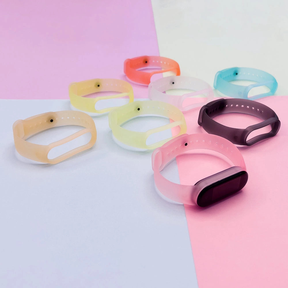 Silicone strap for Xiaomi Mi Band 5 / 6 wristband strap - gold_1