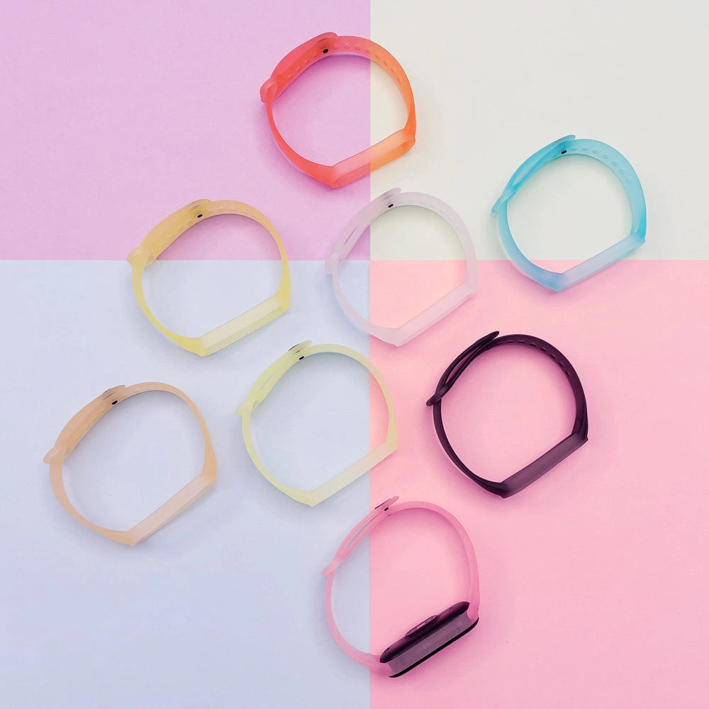 Silicone strap for Xiaomi Mi Band 5 / 6 wristband strap - gold_2