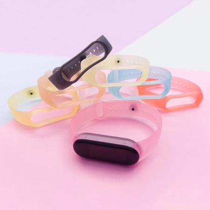Silicone strap for Xiaomi Mi Band 5 / 6 wristband strap - gold_4