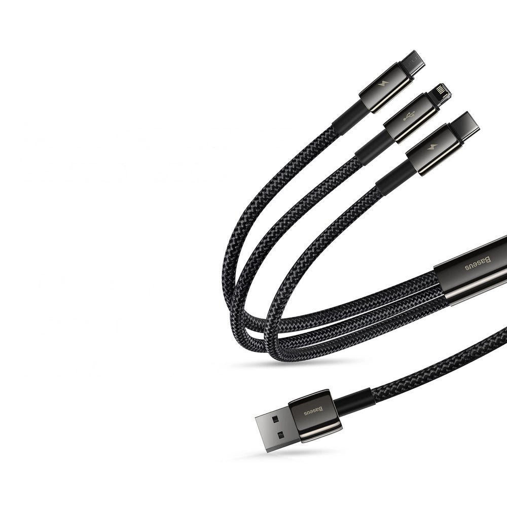 Baseus Tungsten 3in1 cable USB - USB Type C / Lightning / micro USB 3.5 A 1.5 m black (CAMLTWJ-01)_22