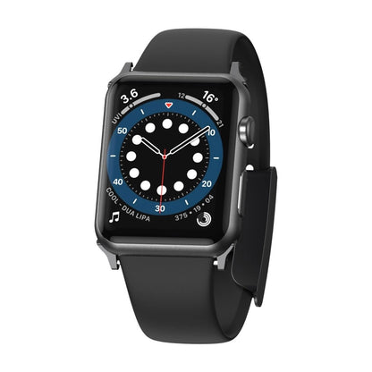 Baseus Slip-Thru strap band bracelet for Apple Watch 3/4/5/6/SE 38mm/40mm black (LBWSE-01)_0