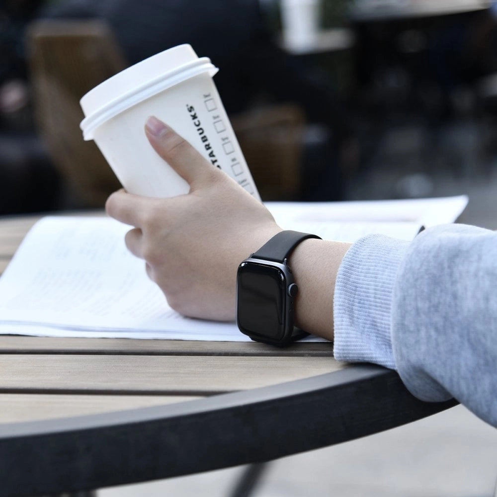 Baseus Slip-Thru strap band bracelet for Apple Watch 3/4/5/6/SE 38mm/40mm black (LBWSE-01)_9