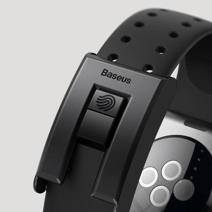 Baseus Slip-Thru strap band bracelet for Apple Watch 3/4/5/6/SE 38mm/40mm black (LBWSE-01)_15