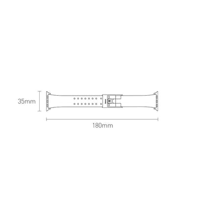 Baseus Slip-Thru strap band bracelet for Apple Watch 3/4/5/6/SE 38mm/40mm black (LBWSE-01)_17