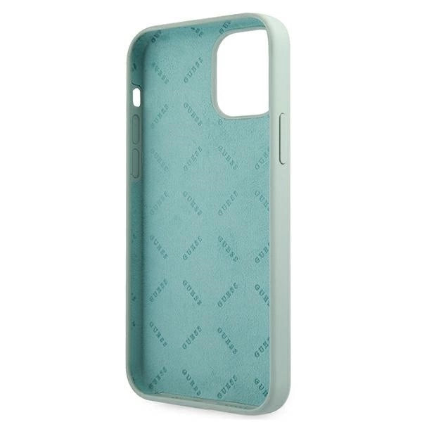 Guess GUHCP12SLSVSBF iPhone 12 mini 5.4&quot; blue fuchsia/blue fuschia hardcase Silicone Vintage_6