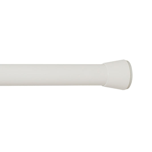 Barra extensÃ­vel multiuso a pressÃ£o sem furos, branca, Ã¸2,8 - 2,5 x 70 - 120 cm_0