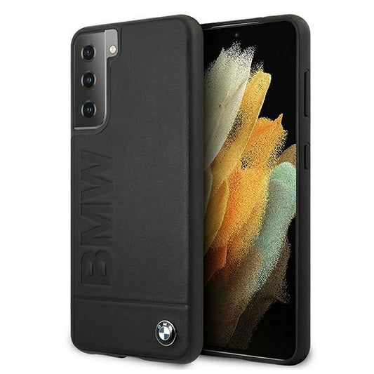 Etui BMW BMHCS21MSLLBK S21+ G996 czarny/black hardcase Signature Logo Imprint_0