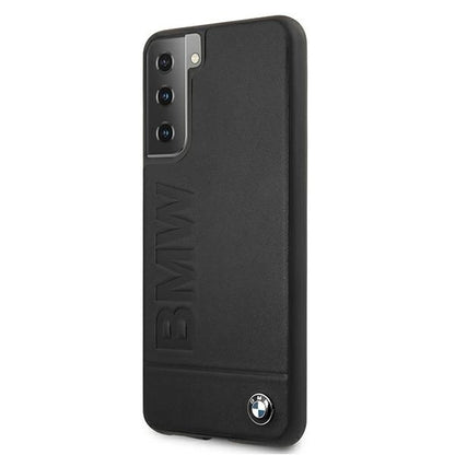 Etui BMW BMHCS21MSLLBK S21+ G996 czarny/black hardcase Signature Logo Imprint_1