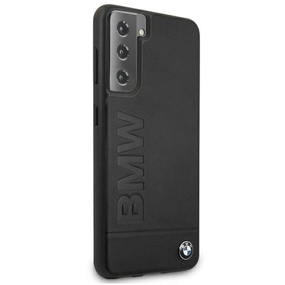 Etui BMW BMHCS21MSLLBK S21+ G996 czarny/black hardcase Signature Logo Imprint_3